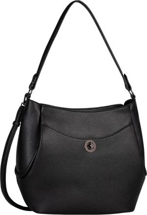 Gabor Amal Hobo Bag Medium - Dames - Schoudertassen - Zwart - ONE Size - Polyester - Tassen