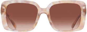 Coach Brown Gradient Square Ladies Sunglasses HC8424U 586874 54