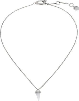 AllSaints Quartz Spike Pendant Necklace in White Quartz at Nordstrom