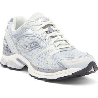 Saucony ProGrid Triumph 4 Sneaker in Light Grey at Nordstrom Rack, Size 9.5 Womens / 8 Mens