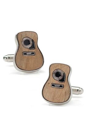 Cufflinks Inc. Opry Acoustic Guitar Cuff Links in Brown at Nordstrom