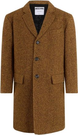 Moschino Uomo, Cappotti, Marrone, L, new