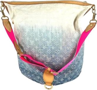 Louis Vuitton Borsa a spalla Monogram Denim Pre-owned - - Pre-owned - Donna - Blu - ONE SIZE
