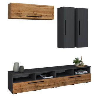 ebuy24 Muro De La Extensi&oacute;n De La Pared Del Gabinete Pared Residencial Arila Xl 200x190x40 - Vcm