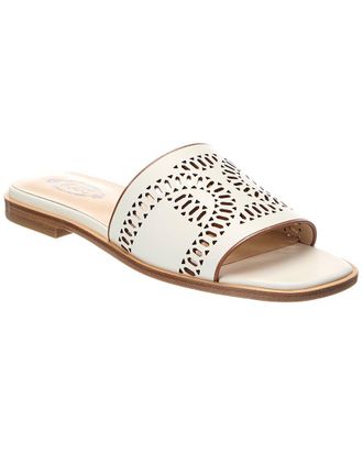 Tod's Tods Logo Leather Sandal