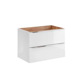 Petits Meubles Mueble bajo lavabo estratificado Blanco