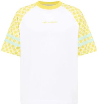 Carlo Colucci Oversize T-Shirt X Mosaic Legacy - Heren - T-shirts - Wit - M - Katoen - Tops