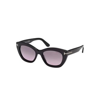 Tom Ford Ft1285 01B Sunglasses - female - Tom Ford - Sunglasses - Black - 53 MM - Accessories