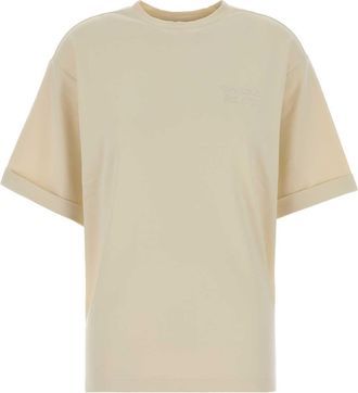 Woolrich Cream Cotton Oversize T Shirt