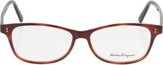 Ferragamo Salvatore Ferragamo Demo Rectangular Ladies Eyeglasses SF2910 241 55