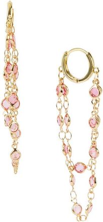 Saachi Saachi Glass Multi Layer Earrings