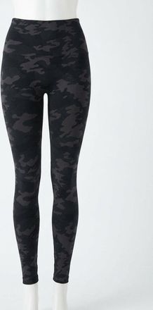 Spanx Look At Me Now Seamless Leggings In Black Camo
