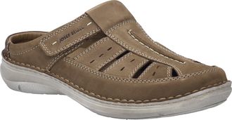 Josef Seibel Clog JOSEF SEIBEL New Anvers 76, Herren, Gr. 39, beige (sand), Leder, Schuhe Clog, Hausschuh, Sabot, Freizeitschuh in extraweiter Form