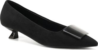 Unze Women Ambrosi Formal Wear Court Shoes UK Size 3-8 Black