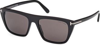 Tom Ford Aslan Smoke Square Mens Sunglasses FT1175 01A 56