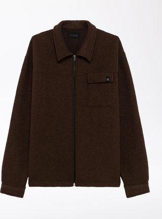 D.A.T.E. shirt jacket basic brown