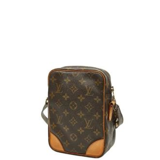 Louis Vuitton Pre-owned Cross Body Bags, female, Brown, Size: ONE SIZE Pre-owned Vintage Cross Body Bag