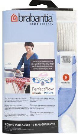 Brabantia Funda De Mesa Para Planchar Tama&ntilde;o B 124 X 38 Cm - Perfectflow - Brabantia