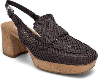 Aerosoles Santina Slingback Pump in Dark Brown at Nordstrom, Size 8.5