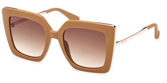Max Mara MM0051 DESIGN4 73F Womens Sunglasses Brown Size 52