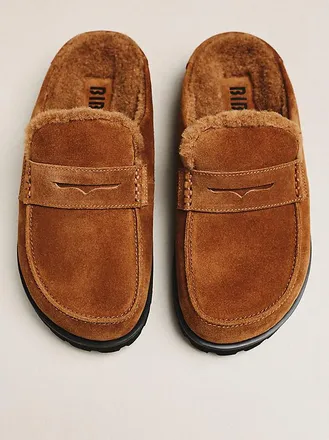 Bibi Lou Platform Loafer Mules