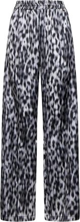 Silvian Heach Wijde bedrukte broek - Dames - Wijde Broeken - Veelkleurig - XS - Polyester - Broeken