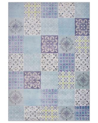Beliani Beliani - Tappeto Patchwork Mosaico Multicolore 160 X 230 Cm Inkaya
