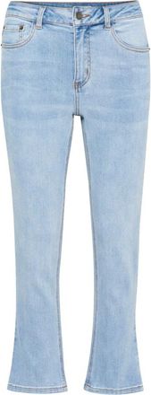 Kaffe KAsinem Jeans Cropped - Dames - Bootcut Jeans - Blauw - 2XL - Denim - Jeans