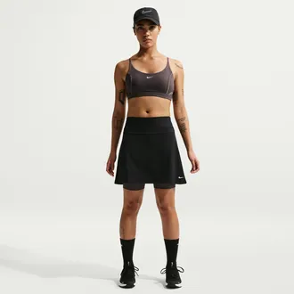 Nike Womens One Dri-FIT Skirt in Black | IM9935-010
