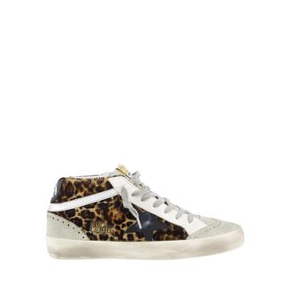 Golden Goose Sneakers, female, Beige, 4 UK, Mid Star Horsy Sneaker