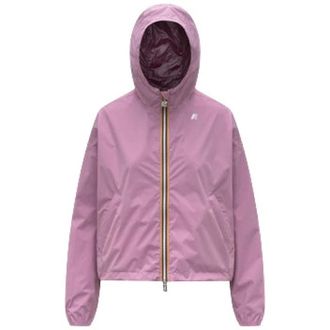 K-Way Laurette Plus.2 Omkeerbaar Jack - Dames - Jassen - Roze - Maat: S Nylon
