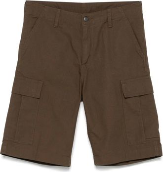 Carhartt Work in Progress Cargo corti con applicazione - Marrone