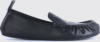 Acne Studios Mocassino driver in pelle oliata con suola in gomma