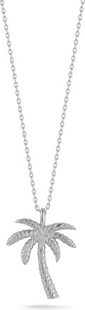 Glaze Jewelry Sterling Silver Palm Tree Necklace