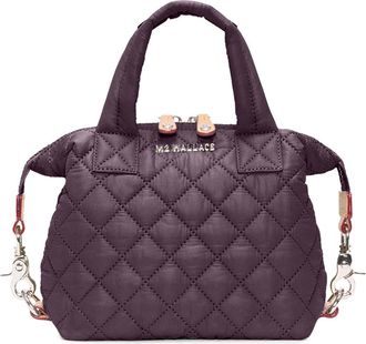 MZ Wallace Micro Sutton Tote in Raisin at Nordstrom