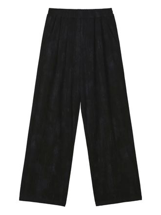 B+ab elasticated-waistband trousers - Black