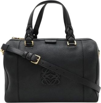 Loewe Pre-owned Borsa Fusta 31 in Pelle 2Way Nera - - Pre-owned - Donna - Nero - ONE SIZE