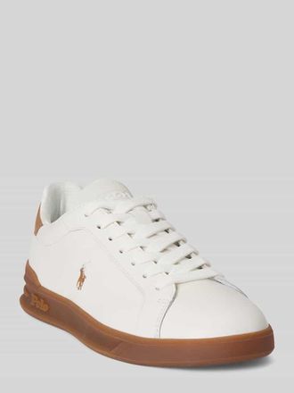 Polo Ralph Lauren Sneaker aus echtem Leder in Weiss, Gr&ouml;&szlig;e 39,5