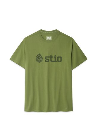 Stio | Unisex Logo Tee Shirt, Size Extra Small in Terrain