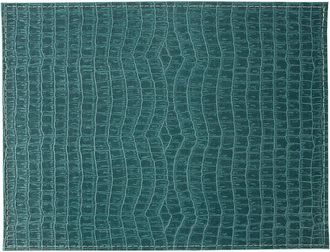 Frieling Davanti by Frieling Crocodile Placemats Set of 6, Rectangular 16.5 x 12.5 Inch Indoor Outdoor Table Placemats