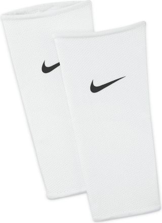 Nike Unisex Guard Lock Soccer Guard Sleeves (1 Pair) in White | SE0174-103