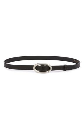 Rag & Bone Harper Leather Belt in Black at Nordstrom, Size X-Small