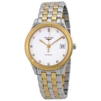Longines Les Grandes Flagship Diamond Automatic Mens Watch L4.774.3.27.7