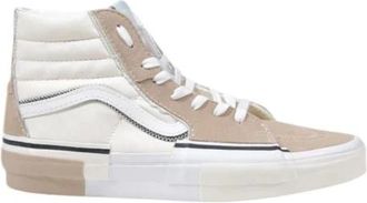 Vans Leren Casual Schoenen met Rubberen Zool - Heren - Sneakers - Beige - 36 EU - Leer - Schoenen