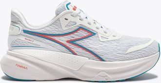 Diadora Womens Nucleo 2 Running Shoes In White/horizon Blue