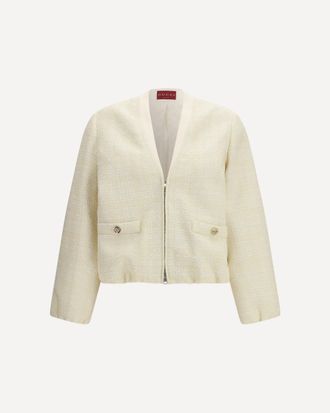 Gucci Tweed Jacket Female 42