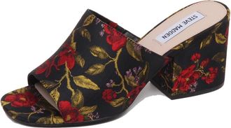 Steve Madden Groene Sandaal Dalis Stijlvolle Schoen - Dames - Muiltjes - Veelkleurig - 37 EU - Schoenen