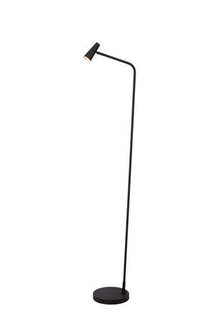 Lucide L&aacute;mpara de suelo de metal con 1 led integrado, negro