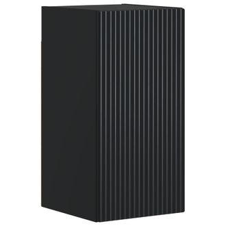 vidaXL Armario De Pared Para Ba&ntilde;o Arnhem Negro 30 X 31 X 59 Cm Vidaxl