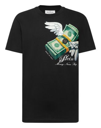 Philipp Plein T-Shirt Ronde Hals Ss Money